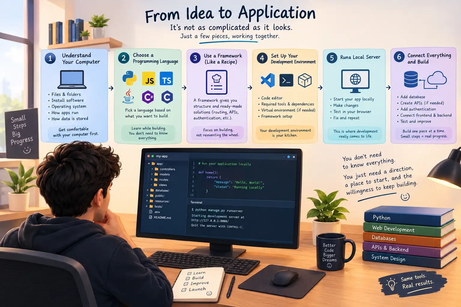 How to Start Building an Application: A Simple Direction for Beginners