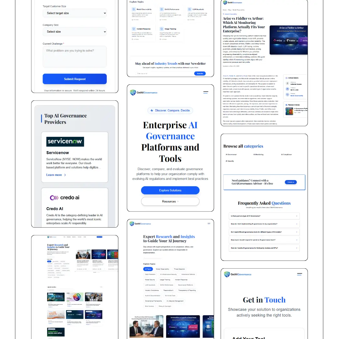 AI Governance Marketplace Platform — image 2