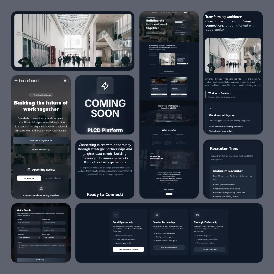 ForceTechh – Events & Workforce Intelligence Platform — image 2